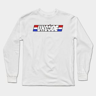 U.X.O. Joe, a real grid hero! Long Sleeve T-Shirt